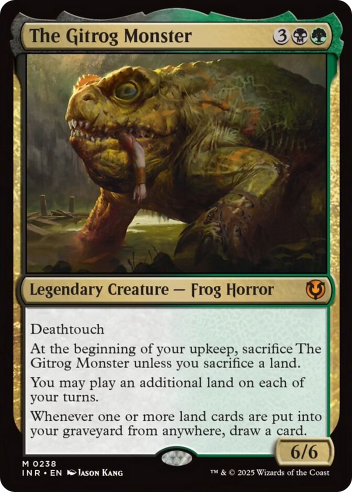 The Gitrog Monster [Innistrad Remastered] Magic: The Gathering