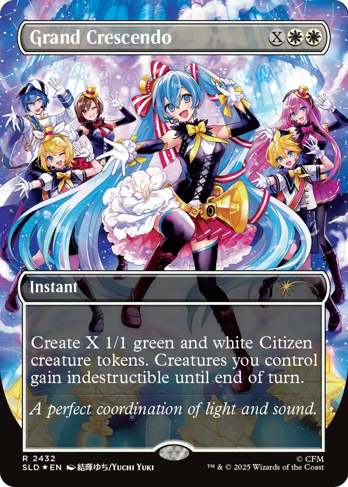 Grand Crescendo [Secret Lair Drop Series] Magic: The Gathering