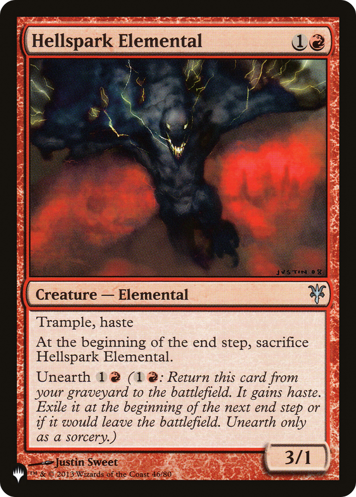 Hellspark Elemental [The List] Magic: The Gathering