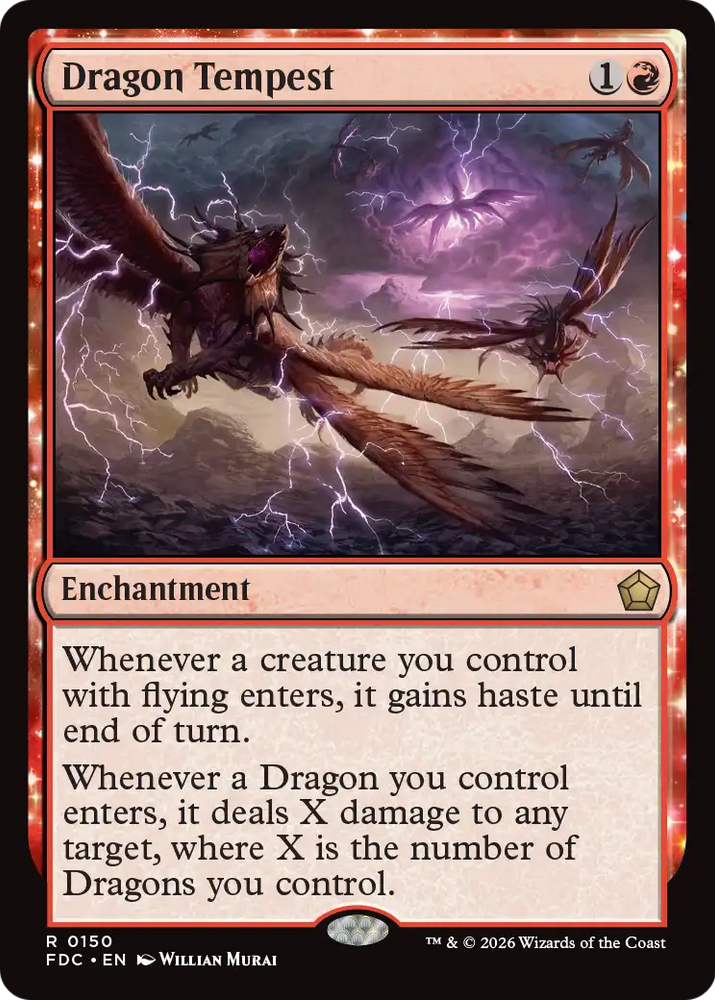 Dragon Tempest [Foundations Commander] Magic: The Gathering