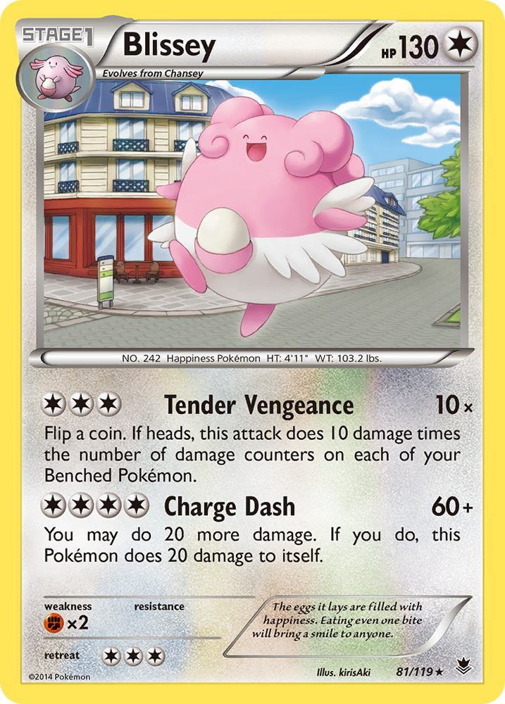 Blissey (81/119) [XY: Phantom Forces] Pokémon