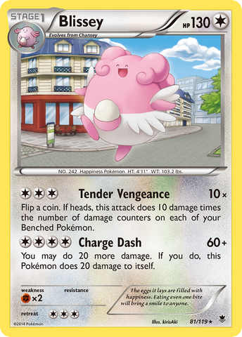 Blissey (81/119) [XY: Phantom Forces] Pokémon