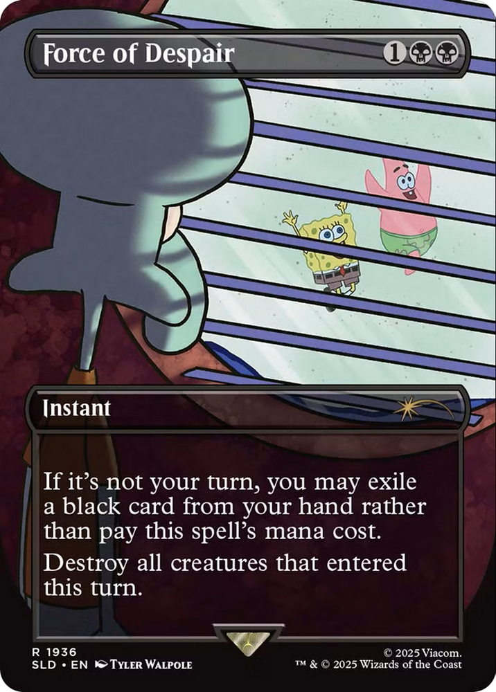 Force of Despair [Secret Lair Drop Series] Magic: The Gathering