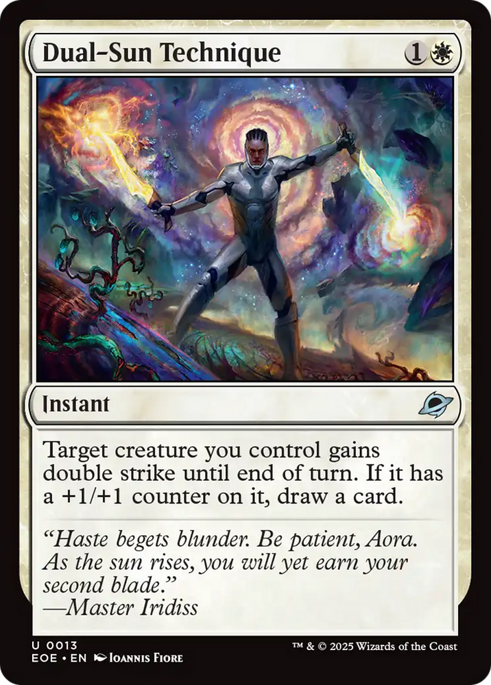 Dual-Sun Technique [Edge of Eternities] Magic: The Gathering