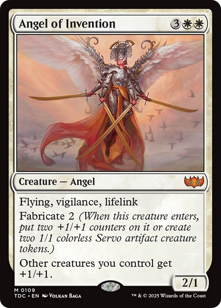 Angel of Invention [Tarkir: Dragonstorm Commander] Magic: The Gathering