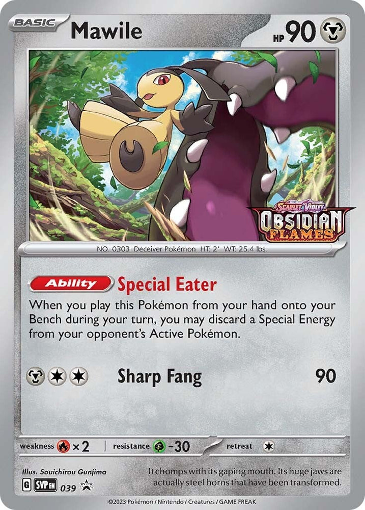 Mawile (039) (Stamped) [Scarlet & Violet: Black Star Promos] Pokémon