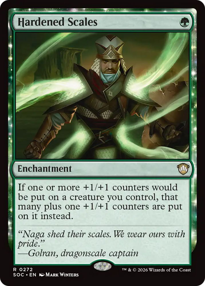 Hardened Scales [Secrets of Strixhaven Commander] Magic: The Gathering