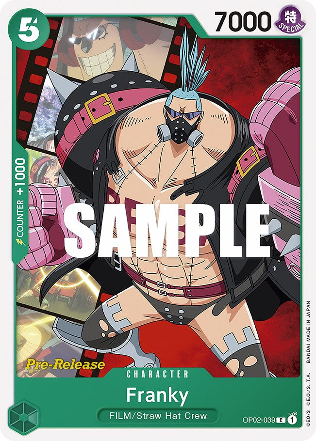 Franky [Paramount War Pre-Release Cards] Bandai
