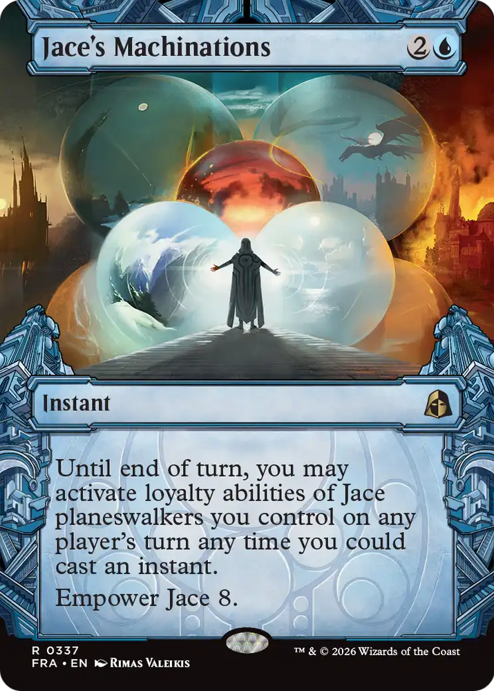 Jace's Machinations (Showcase) [Reality Fracture] Magic: The Gathering