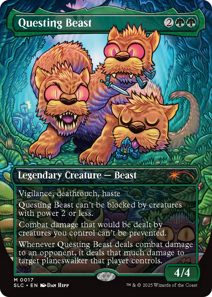 Questing Beast [Secret Lair Countdown Kit] Magic: The Gathering