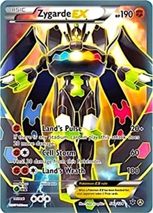 Zygarde EX (54a/124) (Alternate Art Promo) [XY: Fates Collide] Pokémon