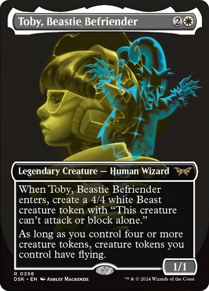 Toby, Beastie Befriender (Showcase) [Duskmourn: House of Horror] Magic: The Gathering