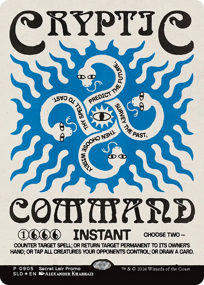 Cryptic Command (Rainbow Foil) [Secret Lair Drop Series] Magic: The Gathering
