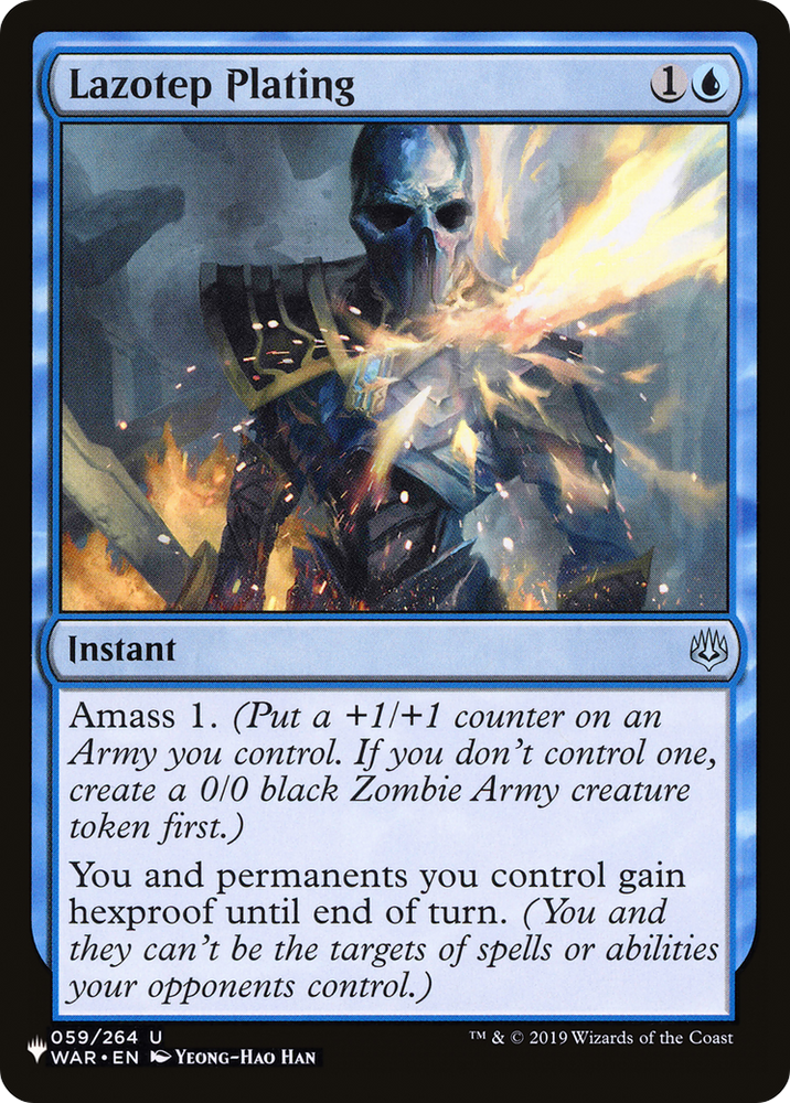 Lazotep Plating [The List] Magic: The Gathering