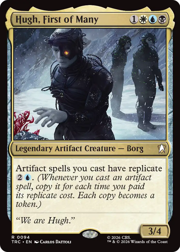 Hugh, First of Many [Star Trek Commander] Magic: The Gathering