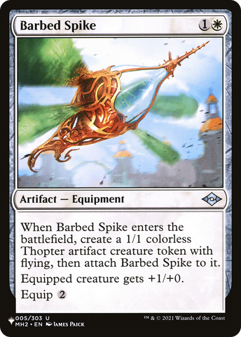 Barbed Spike [The List] Magic: The Gathering