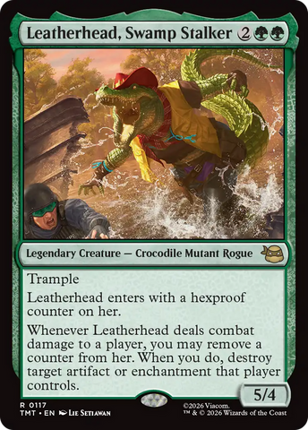 Leatherhead, Swamp Stalker [Teenage Mutant Ninja Turtles] Magic: The Gathering