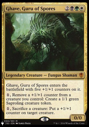 Ghave, Guru of Spores [The List] Magic: The Gathering