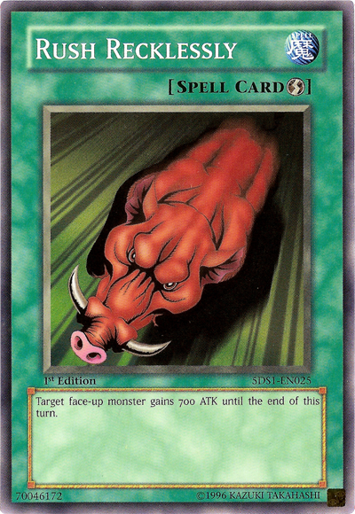 Rush Recklessly [5DS1-EN025] Common Yu-Gi-Oh!