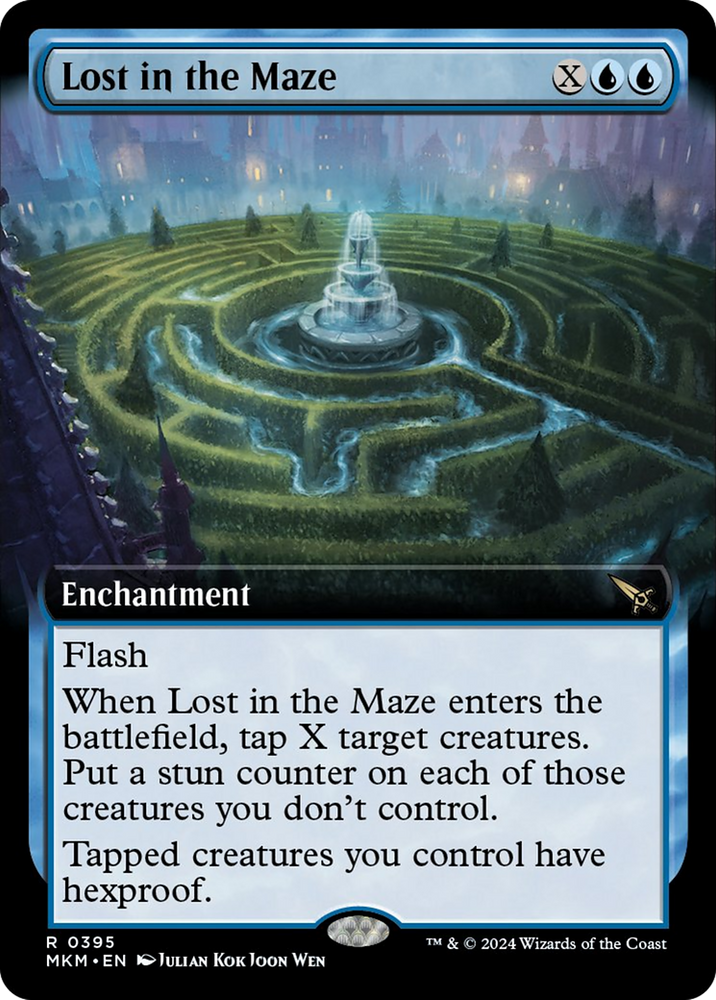 Lost in the Maze (Extended Art) [Murders at Karlov Manor] Magic: The Gathering