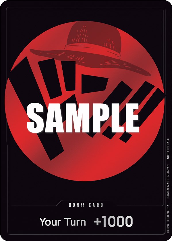DON!! Card (Red) [One Piece Promotion Cards] Bandai