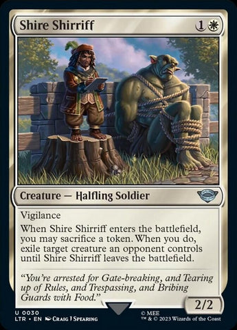 Shire Shirriff [The Lord of the Rings: Tales of Middle-Earth] Magic: The Gathering