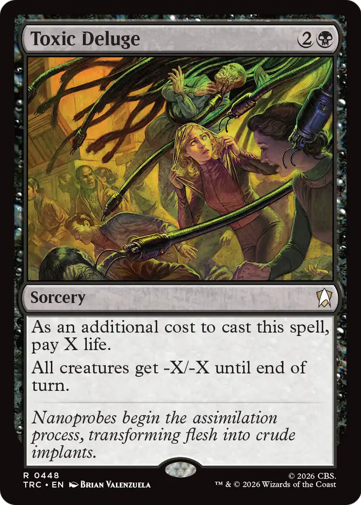 Toxic Deluge (Surge Foil) [Star Trek Commander] Magic: The Gathering