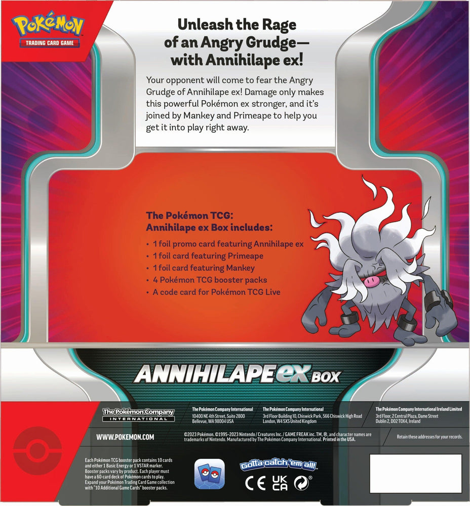 Annihilape ex Box Pokémon