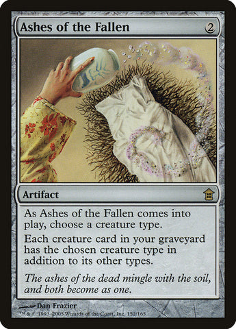 Ashes of the Fallen [Saviors of Kamigawa] Magic: The Gathering