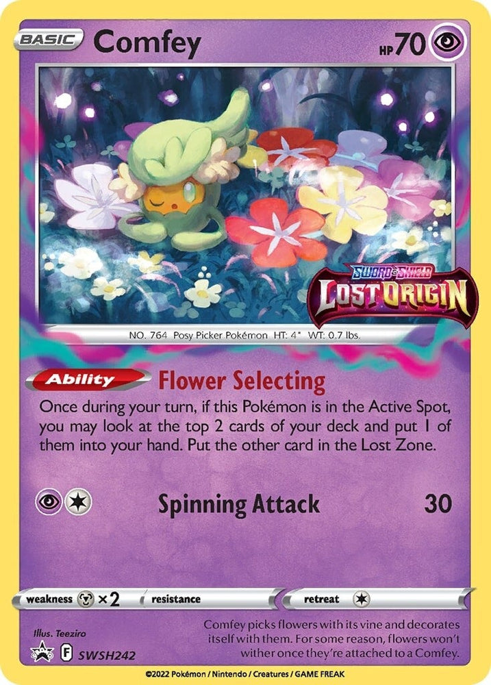 Comfey (SWSH242) [Sword & Shield: Black Star Promos] Pokémon