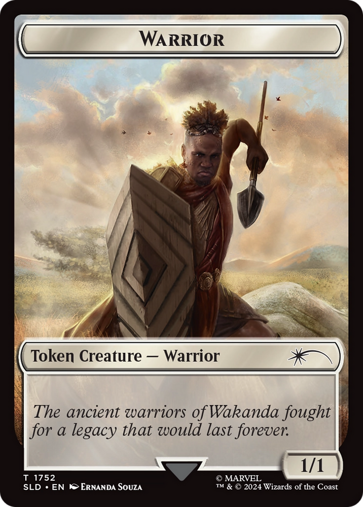 Warrior Token [Secret Lair Drop Series] Magic: The Gathering