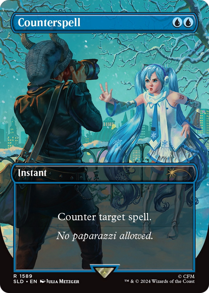 Counterspell (1589) (Rainbow Foil) [Secret Lair Drop Series] Magic: The Gathering