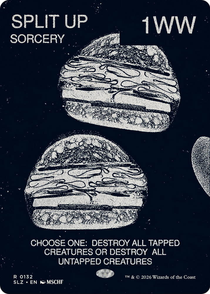 Split Up (0132) [Secret Lair x MSCHF: The Zeta Set] Magic: The Gathering