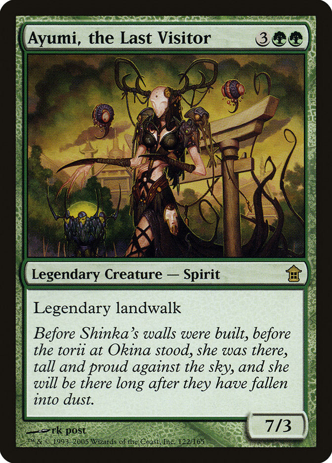 Ayumi, the Last Visitor [Saviors of Kamigawa] Magic: The Gathering