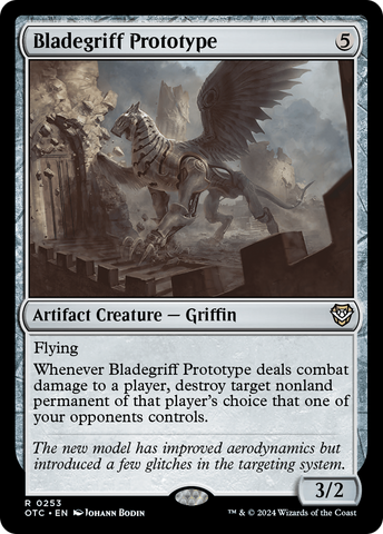 Bladegriff Prototype [Outlaws of Thunder Junction Commander] Magic: The Gathering