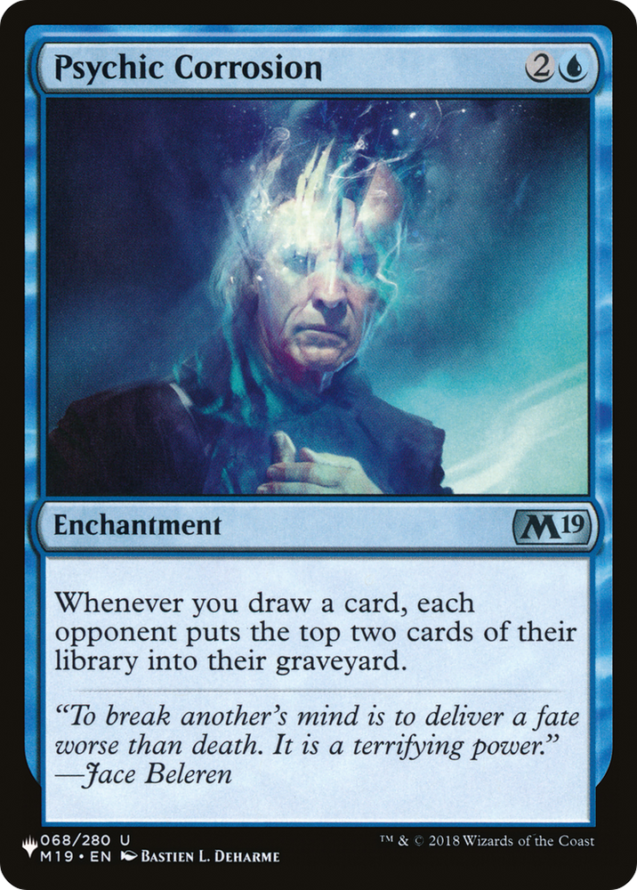 Psychic Corrosion [The List] Magic: The Gathering