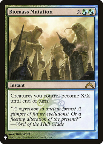 Biomass Mutation [The List] Magic: The Gathering