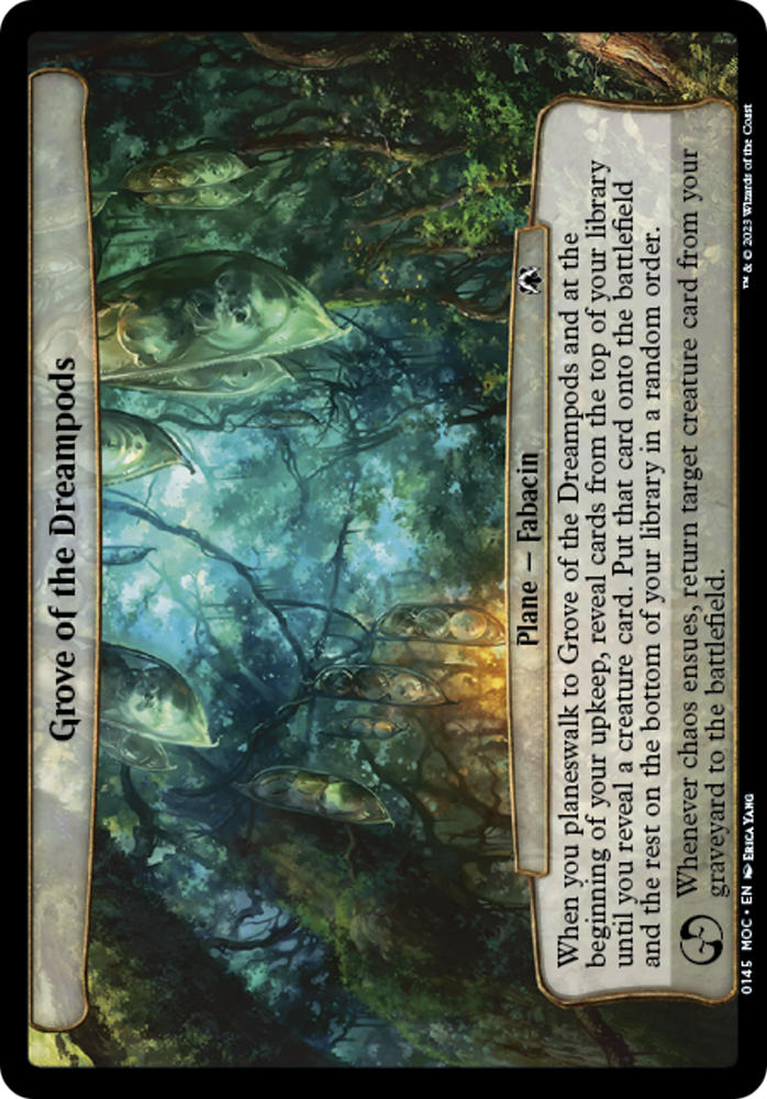 Grove of the Dreampods [March of the Machine Commander] Magic: The Gathering