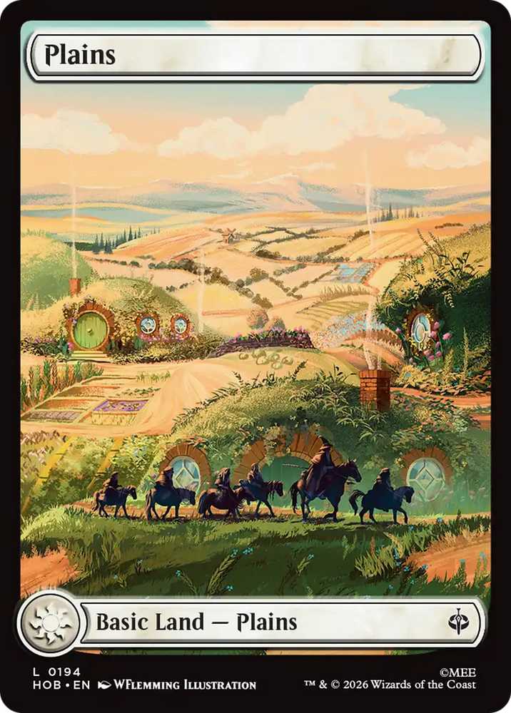 Plains (0194) [The Hobbit] Magic: The Gathering