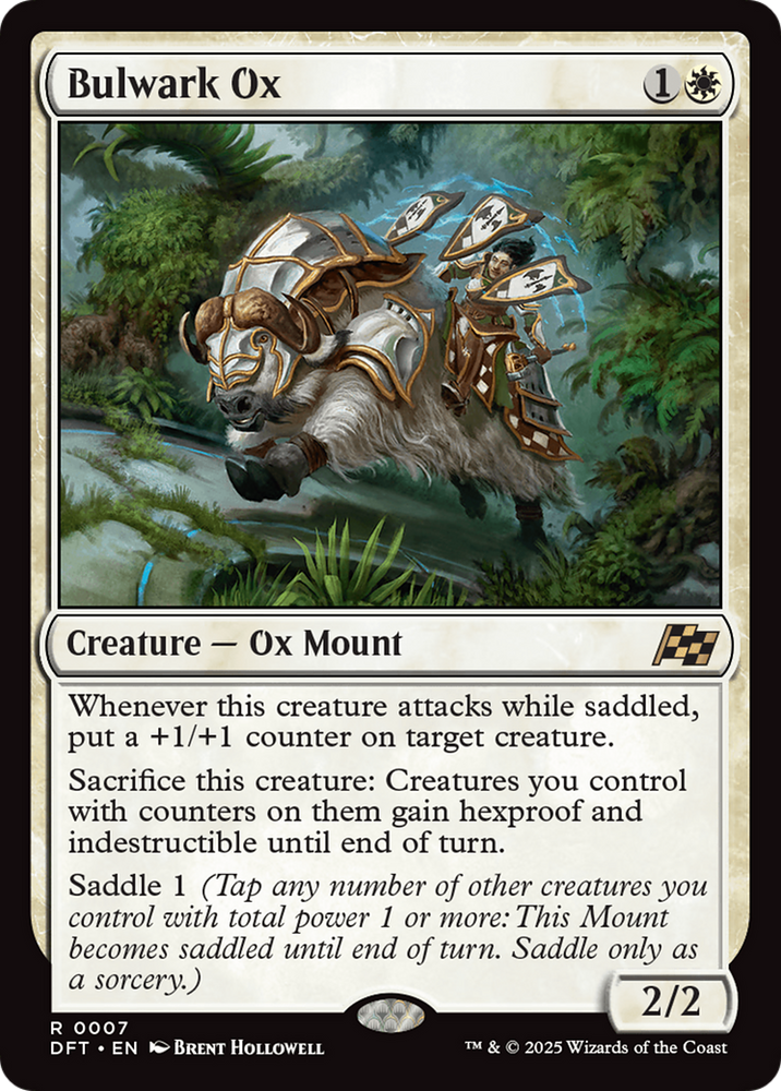 Bulwark Ox [Aetherdrift] Magic: The Gathering