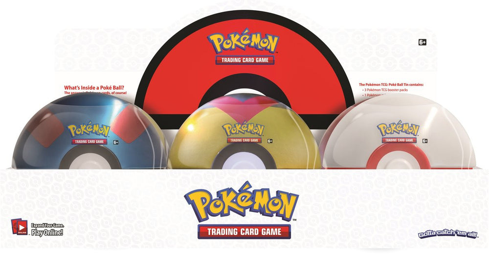 Poke Ball Tin Display (Spring 2019) Pokémon