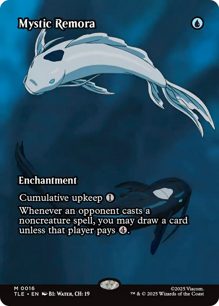 Mystic Remora (Borderless) [Avatar: The Last Airbender: Eternal-Legal] Magic: The Gathering