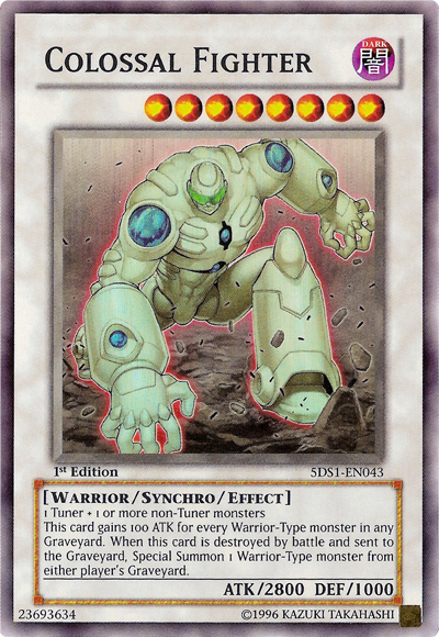 Colossal Fighter [5DS1-EN043] Common Yu-Gi-Oh!