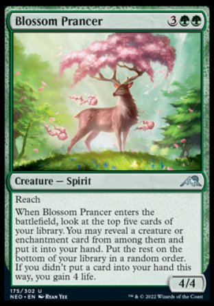 Blossom Prancer [The List] Magic: The Gathering