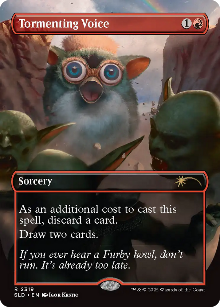 Tormenting Voice [Secret Lair Drop Series] Magic: The Gathering
