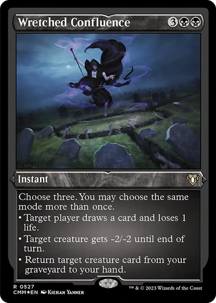 Wretched Confluence (Foil Etched) [Commander Masters] Magic: The Gathering