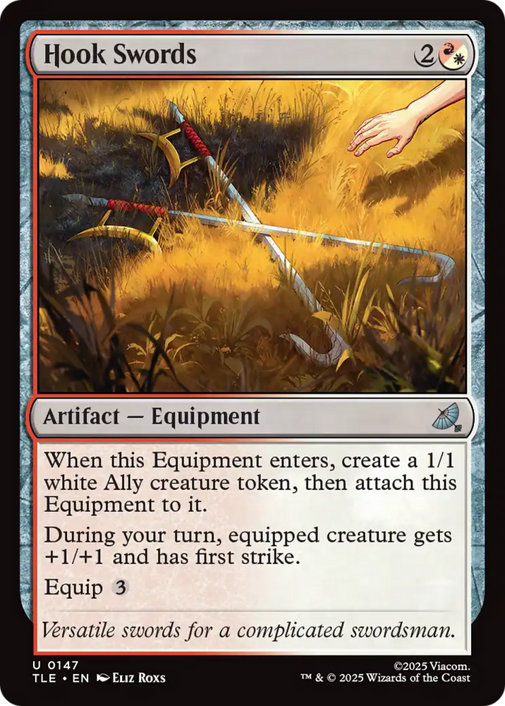 Hook Swords [Avatar: The Last Airbender: Eternal-Legal] Magic: The Gathering