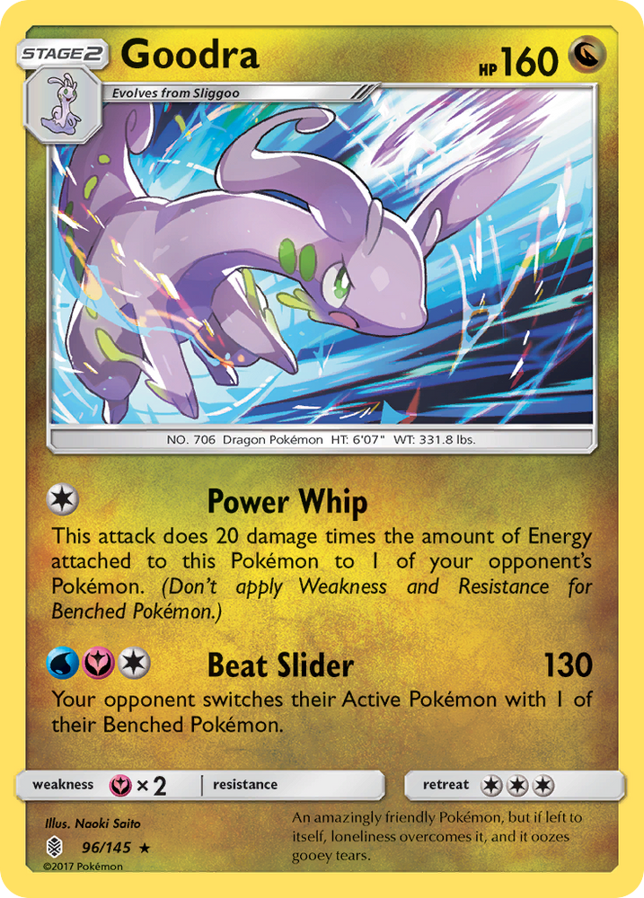 Goodra (96/145) [Sun & Moon: Guardians Rising] Pokémon