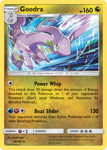 Goodra (96/145) [Sun & Moon: Guardians Rising] Pokémon