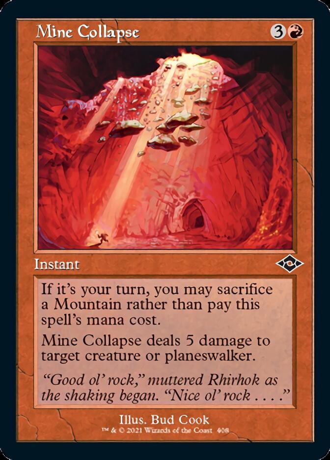 Mine Collapse (Retro) [Modern Horizons 2] Magic: The Gathering